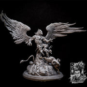 Hunt at the Summit - Giant Griffin Diorama - STL only - Only-Games