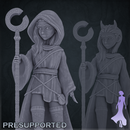Lyriana – The Exiled Mage (75 mm & 32 mm Figure) [FemaleSculpt] - Only-Games