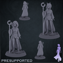 Lyriana – The Exiled Mage (75 mm & 32 mm Figure) [FemaleSculpt] - Only-Games