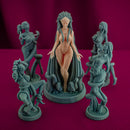 FIGURINE COLLECTION / ATTACK OF THE SEA QUEEN / 5 PIECES - Only-Games
