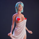 CUTE GIRL IN A TOWEL / B - Only-Games