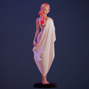 FIGURINE COLLECTION / CUTE GIRLS IN TOWELS / 5 PIECES - Only-Games