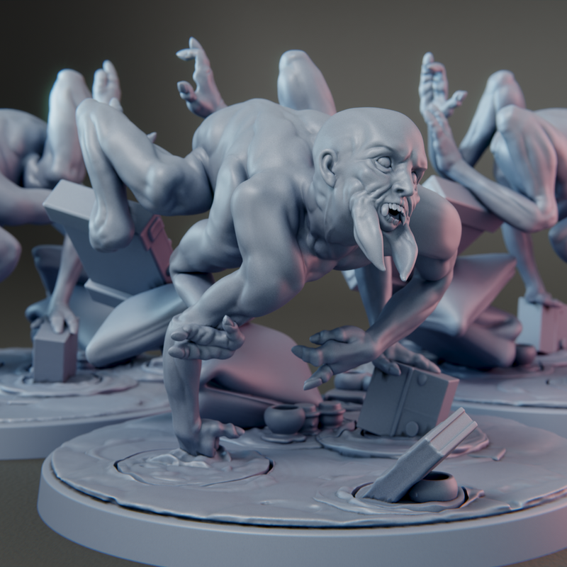 Pig Tick (B) - Children of the Fly Warband - Fly Thrall - Only-Games