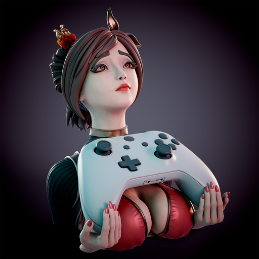 "Play with me" - Universal Controller Holder - Only-Games