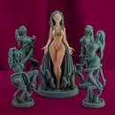 FIGURINE COLLECTION / ATTACK OF THE SEA QUEEN / 5 PIECES - Only-Games