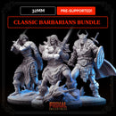 32mm - Classic RPG barbarians bundle - MASTERS OF DUNGEONS QUEST - Only-Games