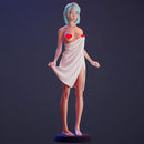 CUTE GIRL IN A TOWEL / B - Only-Games