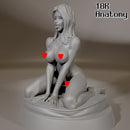 18K ANATOMY - AHEGAO AND NORMAL KNEEL DOWN - Only-Games