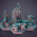 FIGURINE COLLECTION / ADVENTURES ON VACATION / 4 PIECES - Only-Games