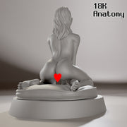 18K ANATOMY - AHEGAO AND NORMAL KNEEL DOWN - Only-Games