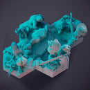 FIGURINE COLLECTION / ADVENTURES ON VACATION / 4 PIECES - Only-Games