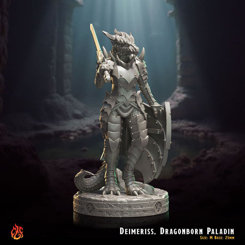 Deimeriss, Dragonborn Paladin