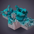 FIGURINE COLLECTION / ADVENTURES ON VACATION / 4 PIECES - Only-Games