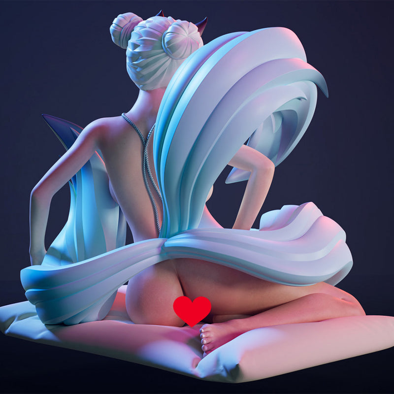 FOX GIRL / 3-TAILED KITSUNE / C - Only-Games