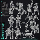 Artificers Collection - 12 Models - PRESUPPORTED - 32mm scale