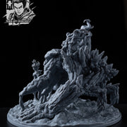 Fire Golem + Fire Elemental Combo - STL only - Only-Games