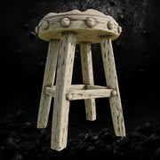 Stool - Tabletop Furniture Terrain STL, DnD & Wargaming Scenery - Only-Games