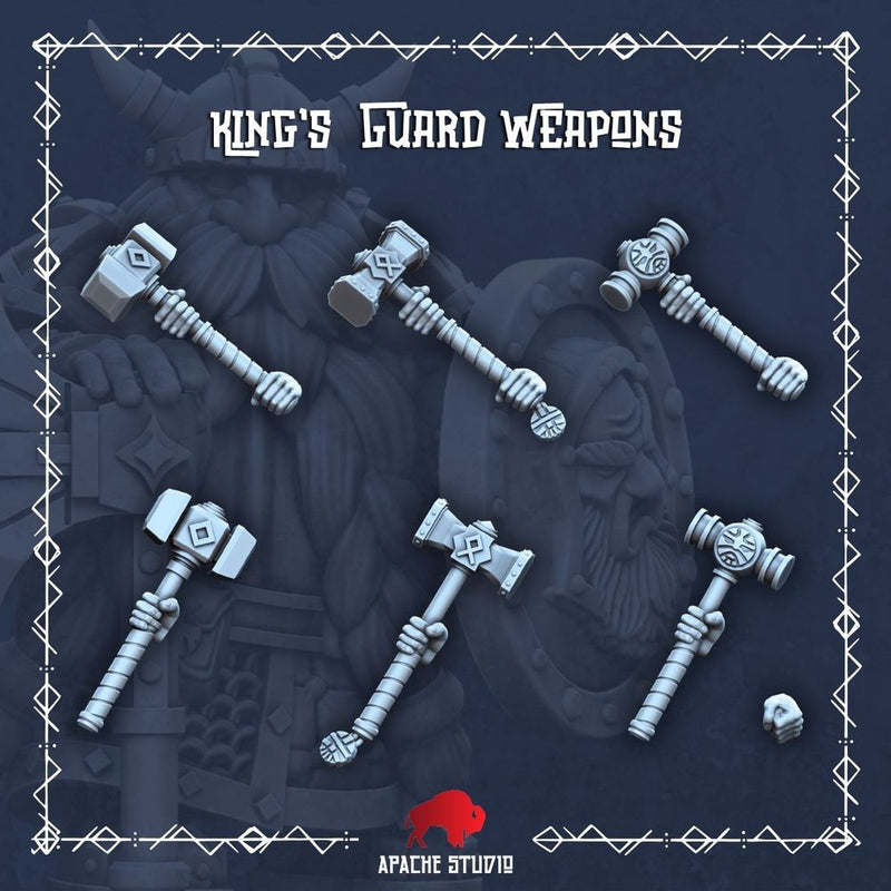 Forgeborn Clan II: Veteran Guard / King's Guard (dwarf unit) - Only-Games