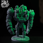 Earth Golem + Earth Elemental Combo - STL only - Only-Games