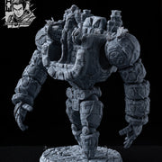 Earth Golem + Earth Elemental Combo - STL only - Only-Games