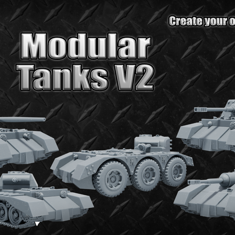 Modular Tanks V2! Create your own proxy tank!