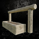 Horse Water Trough - Stable Yard STL for DnD & Wargaming
