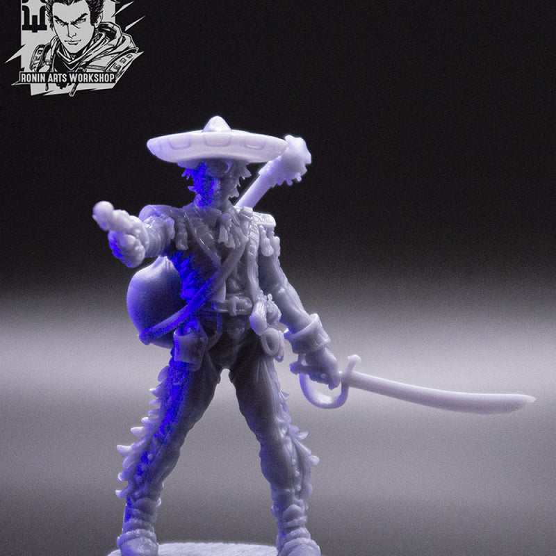 Santiago The Dead Aim - Dia De Muertos Pistolero - 54mm - Only-Games