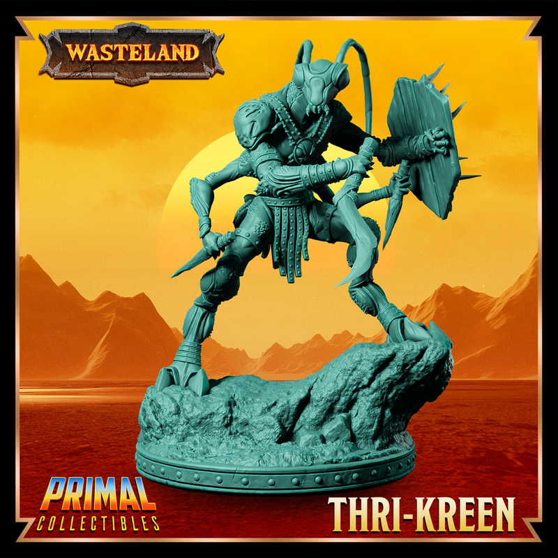 2 miniatures - 32mm - Lost Races Bundle - Wasteland - Only-Games