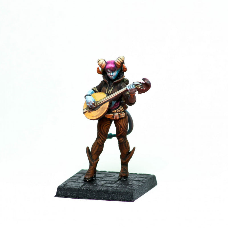 Shainda The Bard - Idle and Action Pose - STL only - Only-Games