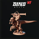 dinorider swordmaster orc + raptor - Only-Games