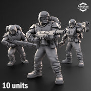 Squad. Warden Regiment. Imperial Guard - Only-Games