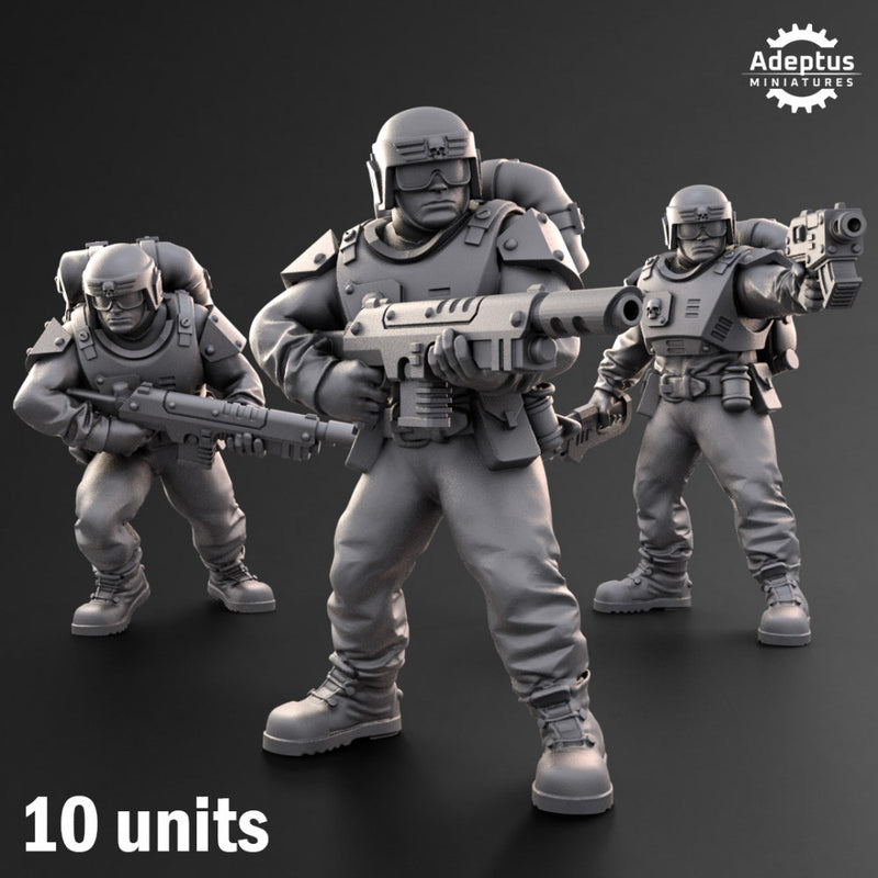 Squad. Warden Regiment. Imperial Guard - Only-Games