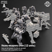 Heavy Weapons Team. Ultima Troops. Imperial Guard. Compatibility class A. - Only-Games