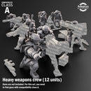 Heavy Weapons Team. Ultima Troops. Imperial Guard. Compatibility class A.