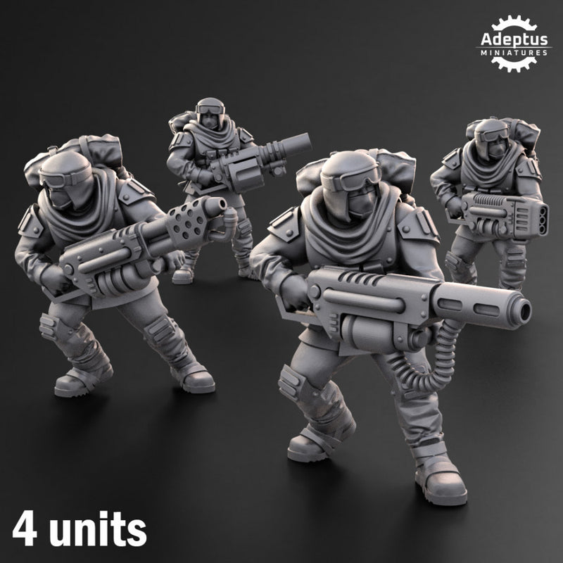 Special weapons. Khaleeth Regiment. Imperial Guard - Only-Games