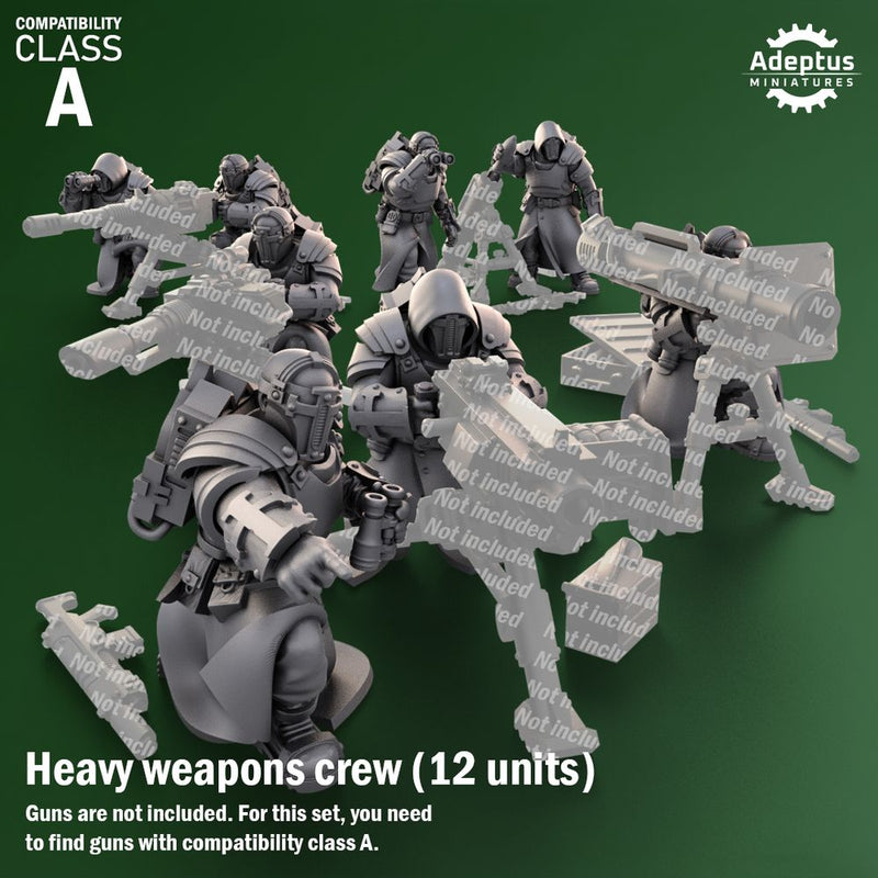 Heavy Weapons Team. Crusaders Covenant. Imperial Guard. Compatibility class A. - Only-Games