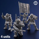 Command Squad. Steelstorm Regiment. Imperial Guard