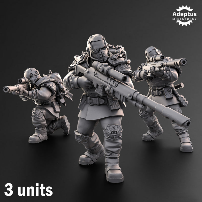 Snipers. Dark Krocs. Renegades and Heretics - Only-Games