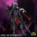 [NSFW] Drizara The Dark Elf Warrior [PRE-SUPPORTED] 32mm Female Fighter Paladin Dual Weilder - Only-Games