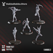 Living Mannequins Squad (x5) - Only-Games