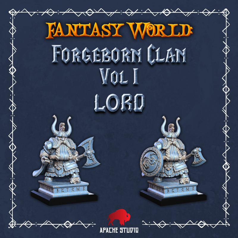 Forgeborn Clan: Lord (dwarf unit) - Only-Games