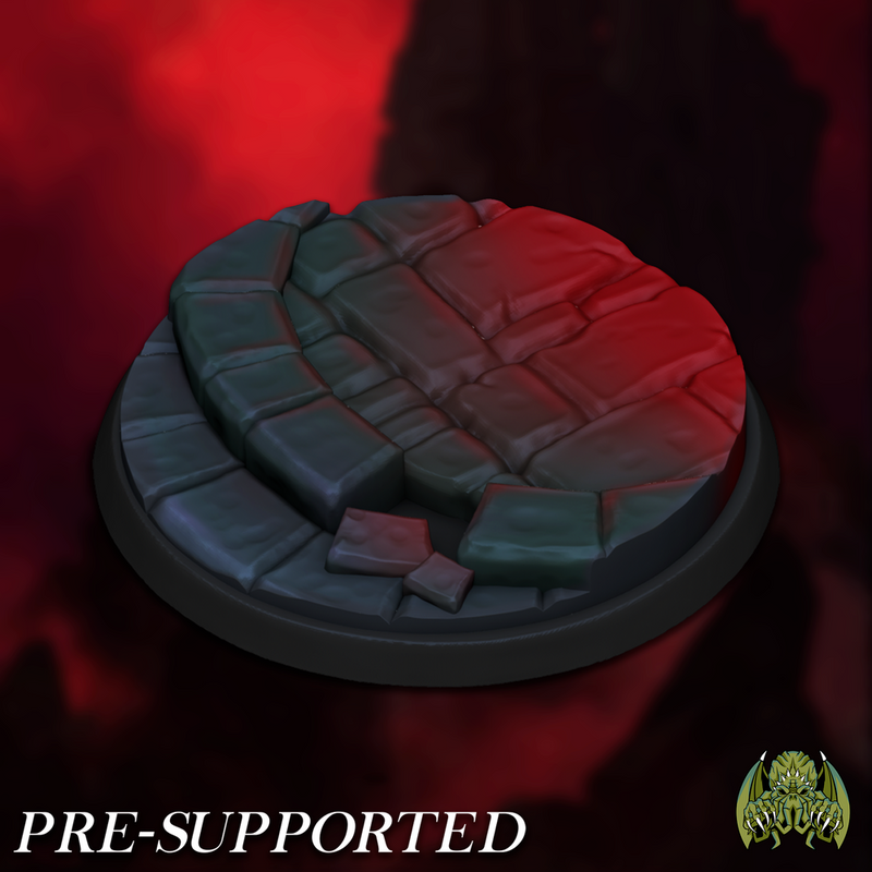Bandit Base [PRE-SUPPORTED] Stone Floor - Only-Games