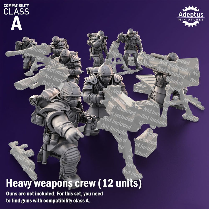 Heavy Weapons Team. Stormworn Troops. Imperial Guard. Compatibility class A. - Only-Games