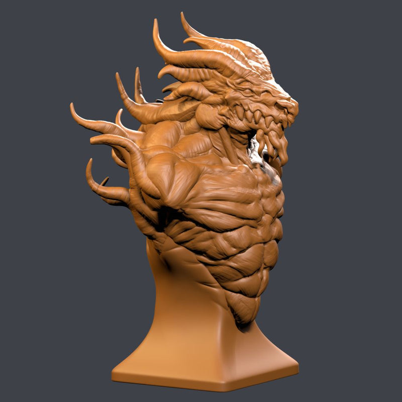 DRAGONBORN 90mm Bust - Only-Games