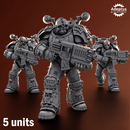 Skinreavers. Chaos Space Knights