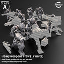 Heavy Weapons Team. Dysorius Troops. Imperial Guard. Compatibility class A.