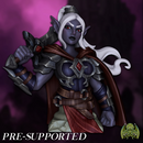 [BUST] Drizara The Dark Elf Warrior [PRE-SUPPORTED] Female Fighter Paladin - Only-Games