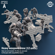 Heavy Weapons Team. Greyplate Troops. Imperial Guard. Compatibility class A. - Only-Games