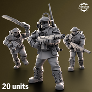 Squad. Sunclaw Regiment. Imperial Guard - Only-Games