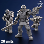 Squad. Steelstorm Regiment. Imperial Guard - Only-Games